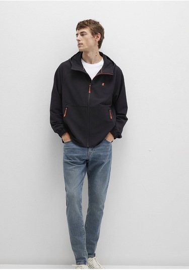 Mavi - Mavi Pro Kapüşonlu Siyah Ceket 0110610-71379 Siyah