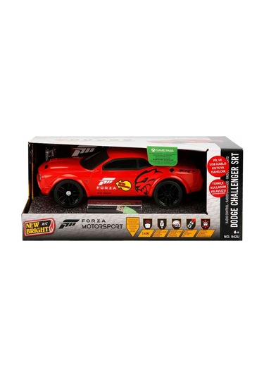 New Brıght 1:16 Forza Motorsport Sesli Ve Işıklı Uzaktan Kumandalı Usb Sarjlı Araba Kırmızı G1914942224n1