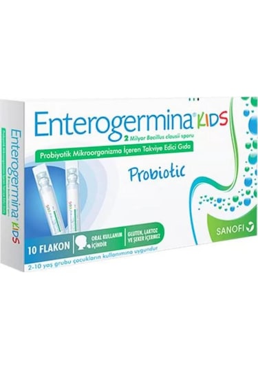Enterogermina Kids Probiotic 10 Flakon