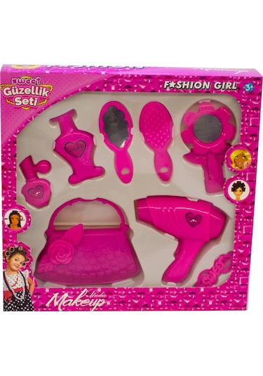 Oyuncak Prenses Kuaför Seti 7 Parça