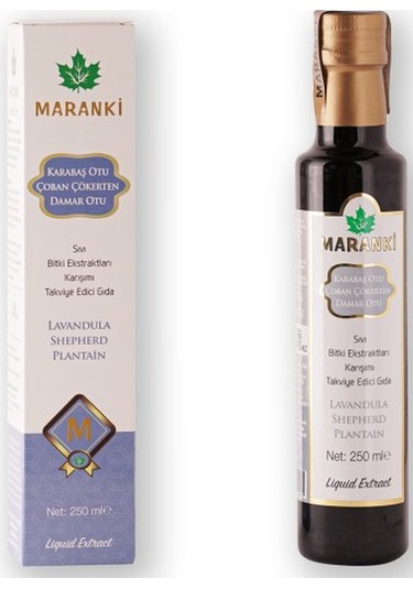Maranki Karabaş Otu Çoban Çökerten Damar Otu Karışımlı Ekstrakt 250 ML