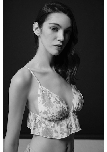 Bonnie&clyde - Kadın Somon Viskon 3 Lü Bralet Takımı SOMON