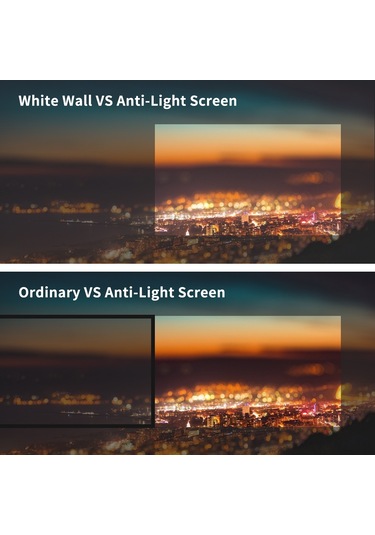 Wezone 100 İnç 16:9 Taşınabilir Metal Işık Dayanıklı Projeksiyon Ekranı - Çift Taraflı Yapistırıcı İle Deliksiz Kurulum