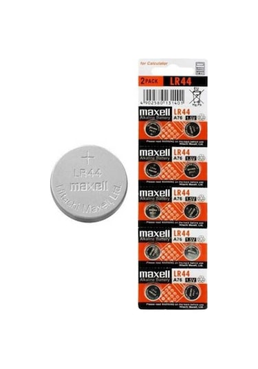 Maxell LR44 A76 Düğme Pil 10lu Paket