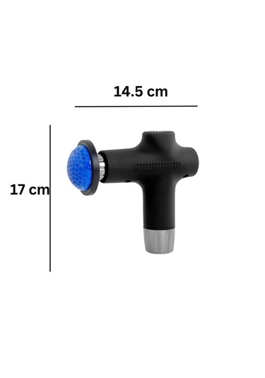 Realx Şarjlı Dijital Sıcak - Soğuk Kompress Özellikli Masaj Tabancası 3 Gri