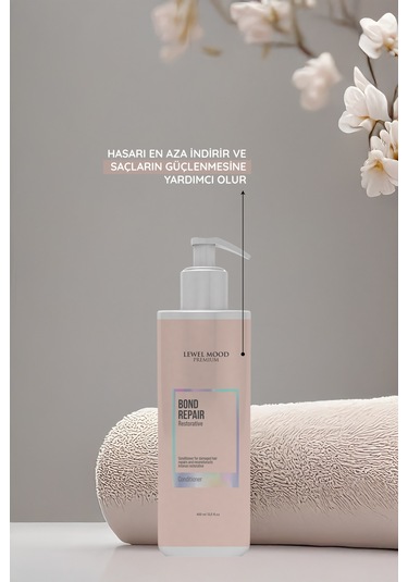Lewel Mood Premium Bond Repiar Onarıcı Saç Kremi 400 ML