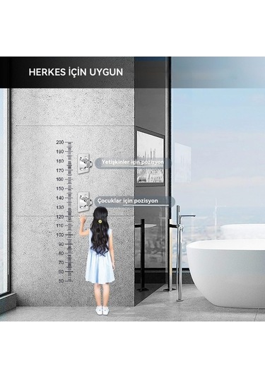 Ulzyvf Yapışkanlı Tutucu - Monte Gerektirmeyen, Delme Gerektirmeyen Duş Askısı, Ayarlanabilir Duvara Yapışkanlı Braket, Pc Ve Diğer Ürünler İçin Diğer