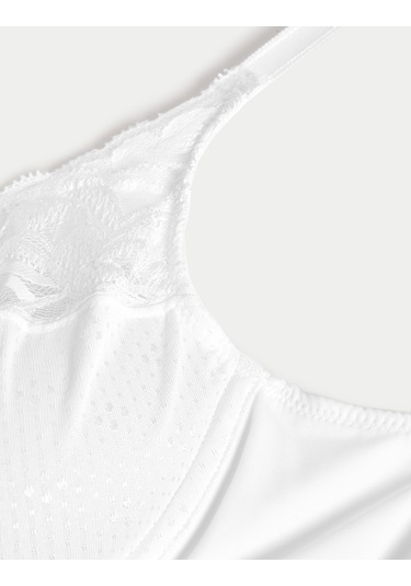 Marks & Spencer Dantel Detaylı Full Cup Sütyen Beyaz