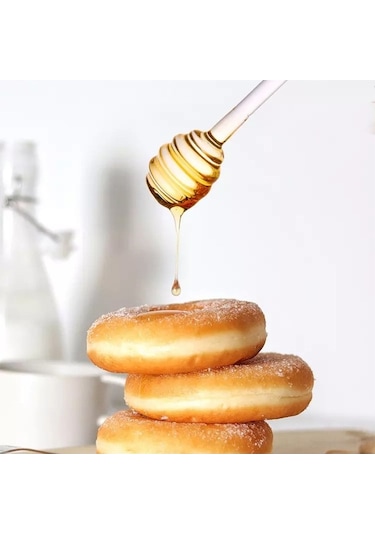 Pazly Şeffaf Kapaklı Büyük Bal Kavanozu - Dayanıklı Cam Saklama Kabı Pratik Ev Kullanımı İçin Mükemmel Şeffaf