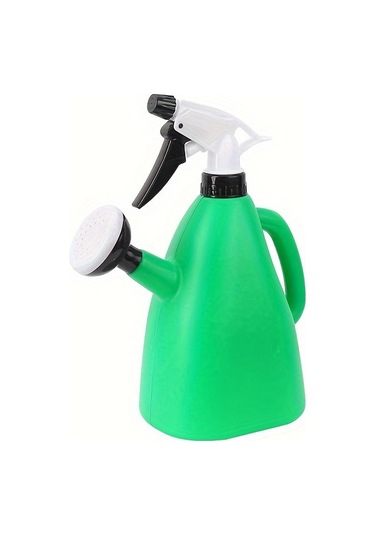 Tcherchı Ayarlanabilir Nozul İkisi Bir Arada Manuel Basınçlı Sulama Ve Dezenfektan Sprey Şişesi Yeşil