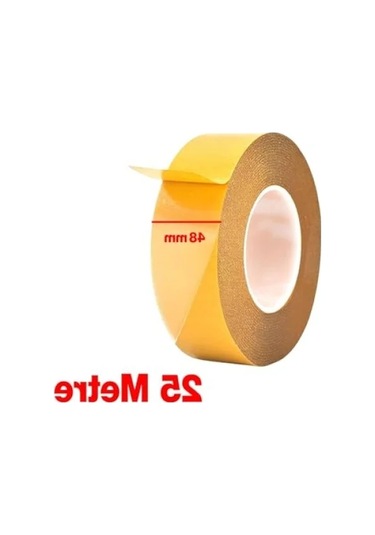 Çok Amaçlı Çift Taraflı Şeffaf Bant - 48 Mm X 25 Metre