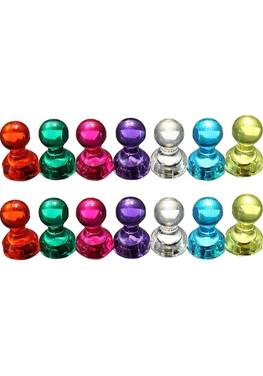 30 Adet Pano Miknatisi - Güçlü Neodyum Miknatis - Pano Magneti