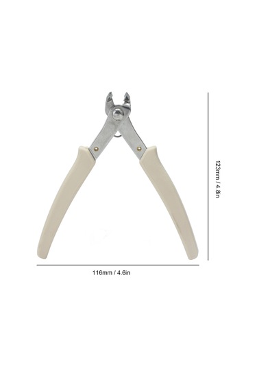 Ximistore9 Stainless Steel 90 Derece Eğimli Elektronik Pense, Yaylı Tasarım, Plastik Ve Sentez Reçine Kesici Aracı Sp-22