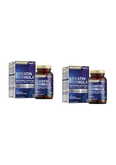 Nutraxin Keratin Formula 60 Tablet 2 Adet