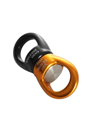 Novahub Lixada Swing Swivel 30kn Güvenli Dönme Aygıtı, Swing Spinner Karabina Döner Tırmanma İpi Dönme Cihazı Web Ağaç Salıncağı Kurma Hamak İçin Altın, Swing Spinner Karabina, Altın