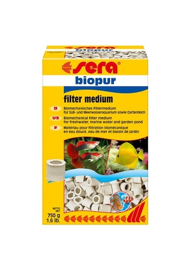 Sera Biopur 750 Gr Filtre Malzemesi