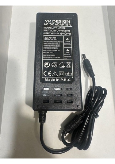 48 Volt 5 Amper Adaptör 48 V 5 A 5.5 Mm 2.5 Mm Adaptör