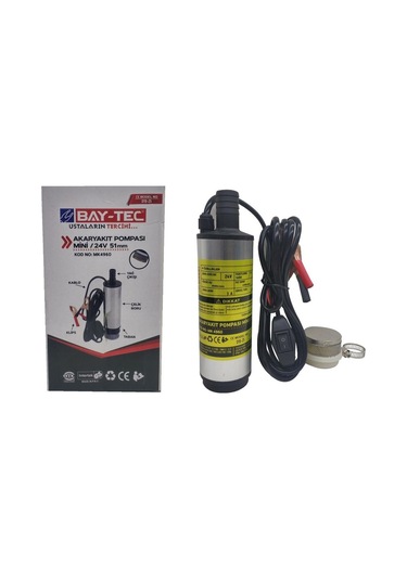 Bay-tec Akaryakıt Dalgıç Pompası Mini / 24v 51 Mm