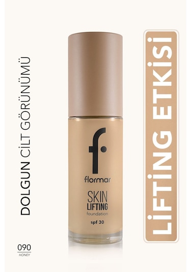 Flormar Skin Lifting SPF'li Anti-Aging Fondöten 090 Honey