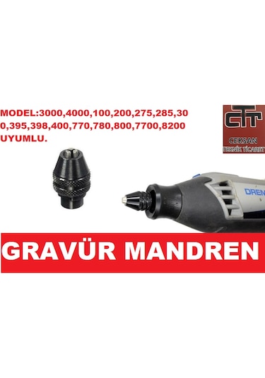 Dremel 3000 online mandren