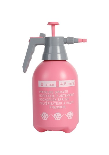 Padalink 2l Turuncu Uzun Saplı El Spreyi - Bahçe Sulama, Alkol Dezenfeksiyonu İçin El Basmalı Plastik Sprey Cihazı