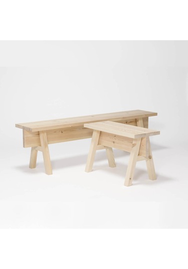 Kütük House Ahşap Sehpa