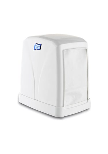 Titiz Tp-255 Tablestar Masaüstü Dispenser Peçetelik / Peçete Kutusu / Beyaz - Dikey - 1 Adet