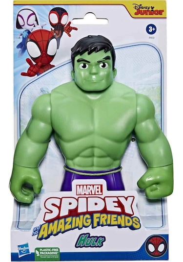 F7572 Spidey Ve İnanılmaz Arkadaşları - Hulk Büyük Figür +3 Yaş