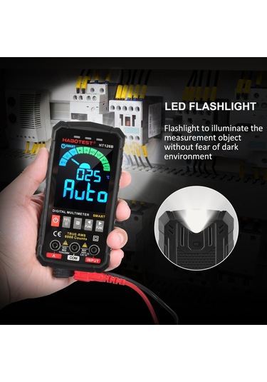 Habotest Ht126b 6000 Sayım Akıllı Dijital Multimetre