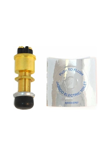 Jabsco 37020-6000 Elektrikli Tuvaletler İçin Sifon Butonu