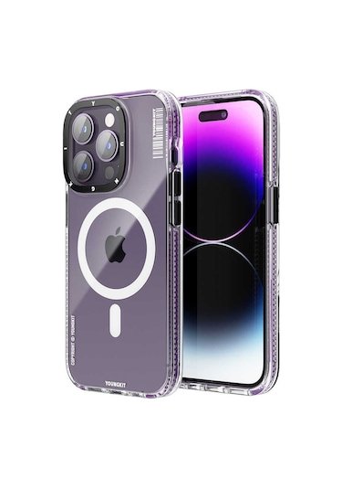 Youngkit iPhone 13 Pro Uyumlu Kılıf Magsafe Şarj Özellikli YoungKit Exquisite Serisi Kapak YOUNGKİT-TA85033