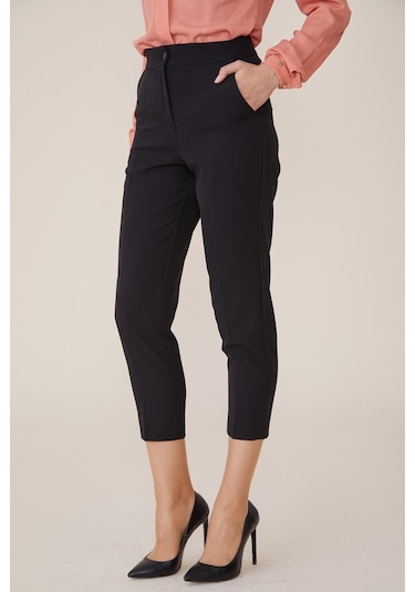 Soralline Kadın Siyah Pantalon 1695 Siyah