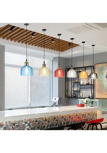 Cbtx 5w Yatak Odası Bar Küçük Avize Işığı - Kırmızı