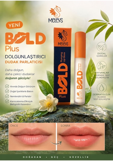 Meleys Bold Plus Plumping Lip Gloss Dudak Dolgunlaştırıcı 0