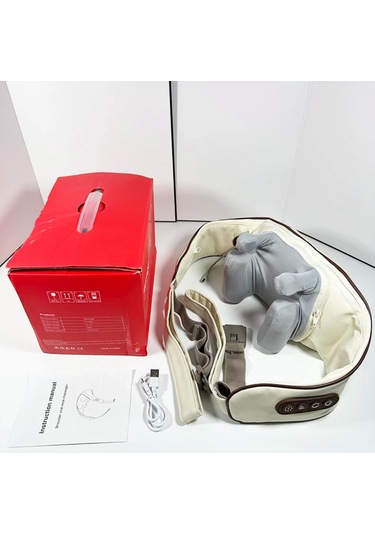 Laxsam Yeni Boyun Omuz Bel Masaj Aleti Kahverengi