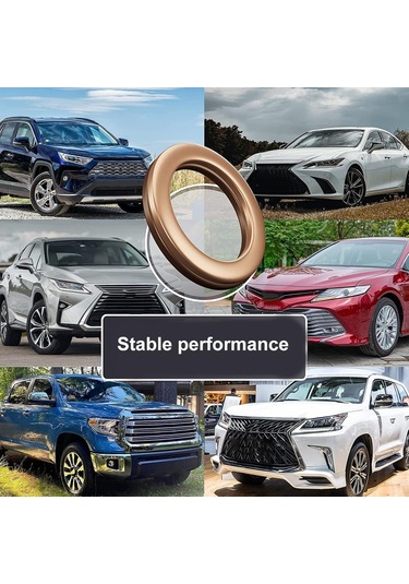 200pcs Yağ Drenaj Tapası Conta Kırmızı Bakır Isıtma İşleme 9 Tür Yağ Sızdırmazlığı 0142 Kırmızı