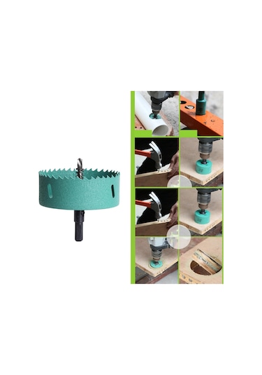 Suntek Magideal Delik Testereleri 16-200mm Ahşap Metal 4,72x4,72x6,5-inç