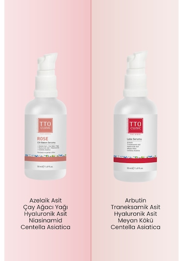 Tto Roza ve Leke Serumu 2’li Set