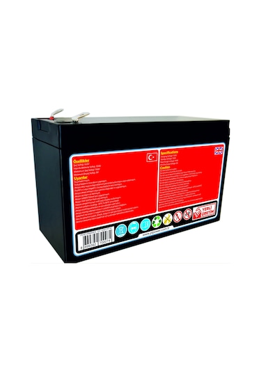 Pipower Lithium 12v12ah Bms Lityum Lifepo4 Akü Akülü Araba, Ups