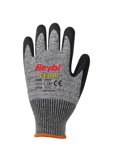 Beybi Cl300 Lateks Kaplı Kesilmeye Dayanıklı Kesilmez Eldiven
