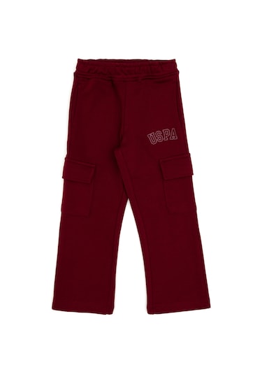U.s. Polo Assn. Kız Çocuk Bordo Eşofman Altı 50316892-vr014 Bordo