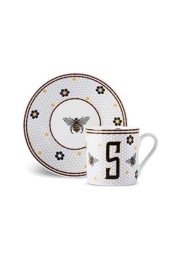 Karaca  S Harfli Kahve Fincanı 80 ml