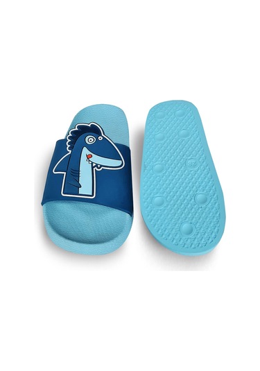 Denokids Shark Erkek Çocuk Terlik Çok Renkli