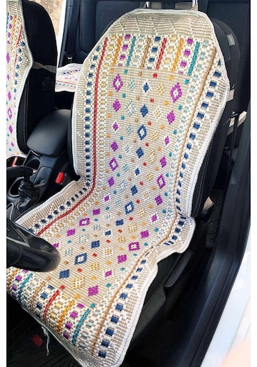 Oto Kılıf Kilim Ön Ve Arka Koltuk 3'Lü Set Terletmez Universal