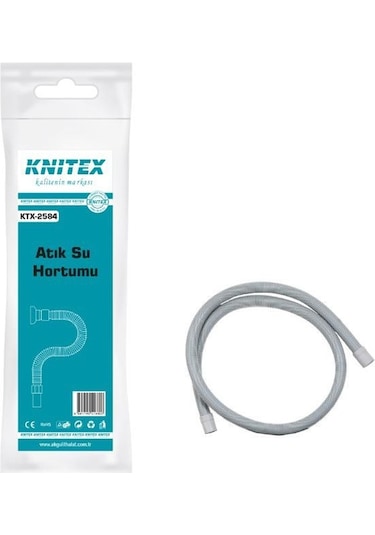 Knıtex Tahliye Atık Su Hortumu Kl100 Myy-2249 Gri