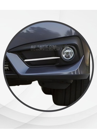 Honda Civic Fc5 2016-2020 Sis Far Çıtası Krom 2 Prç. P.çelik