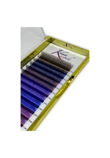 Kaşmir Y 0.07-C 11 MM Renkli Mix Kirpik
