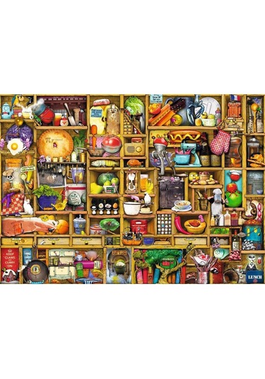 Ravensburger 1000 Parça Kitchen Cupboard Puzzle