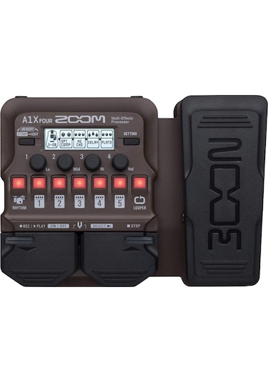 Zoom A1x Four Akustik Multi Efekt Prosesörü