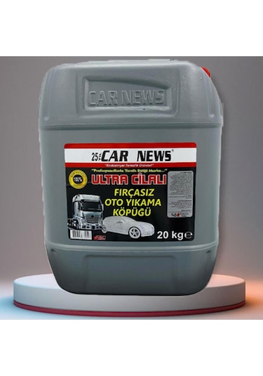 Car News Ultra Cilalı Fırçasız Oto Yıkama Köpüğü 20 Kg
